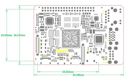 Indiedroid Nova + Full-Body Heatsink, Fan, eMMC