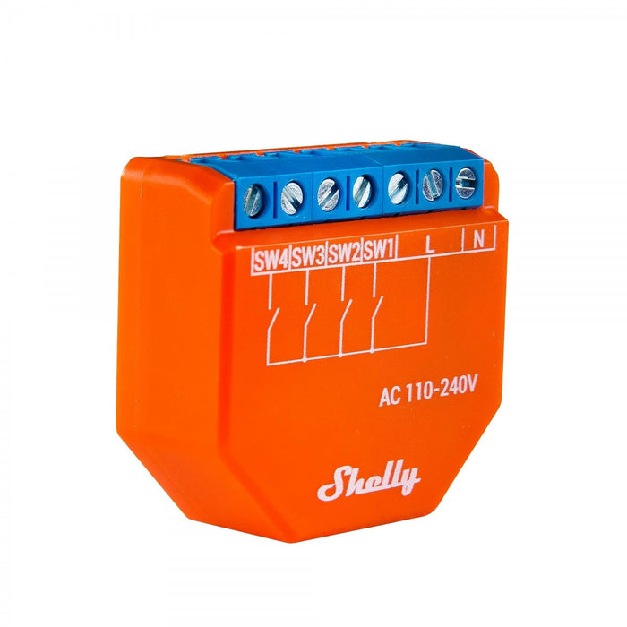 Shelly Plus i4 - WiFi 4 Digital Input Controller