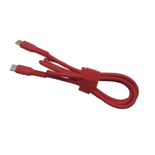 USB TYPE-C TO USB TYPE-C SILICONE POWER CHARGING CABLE