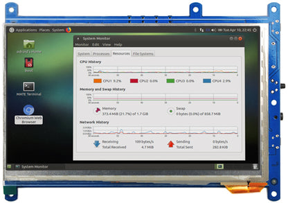 ODROID-VU7A Plus 7inch HDMI display with Multi-touch (1024X600)