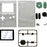 ODROID-GO Case-Buttons-Speaker Kit