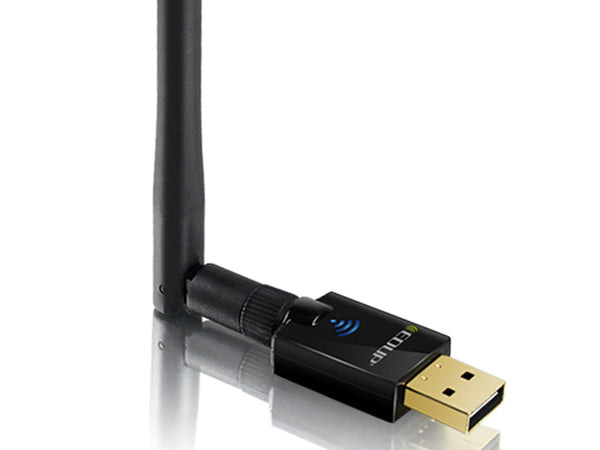 ADAPTADOR USB WIFI CON ANTENA GRANDE 2.0 600MBPS