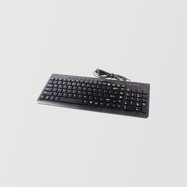 USB Keyboard with Dual USB Ports – ameriDroid
