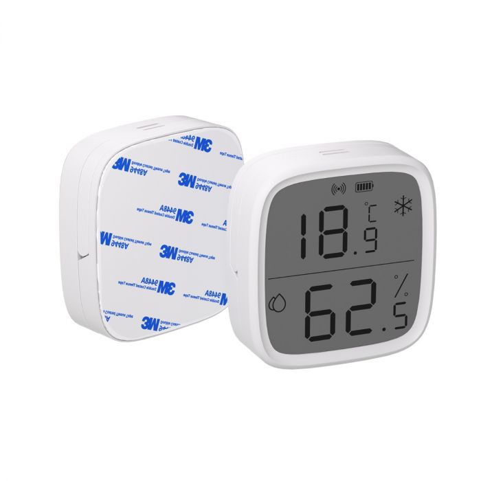SONOFF Snzb-02 Zigbee Mini Indoor Temperature and Humidity Sensor for Checking The Room Climate, SONOFF Zigbee Bridge Requir0ed, Indoor Thermometer