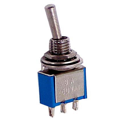 Toggle Switch - Maintained 250V/3A 11mm Toggle